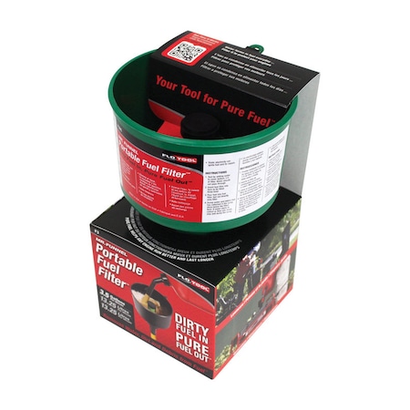 Flotool FloTool Green 9 in. H Plastic Gas Tank Funnel F3NC